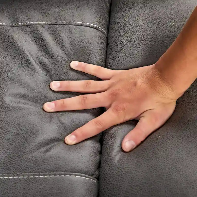 Fauteuil inclinable motorisé avec pivotement et bascule, ports USB et appuie-tête réglable