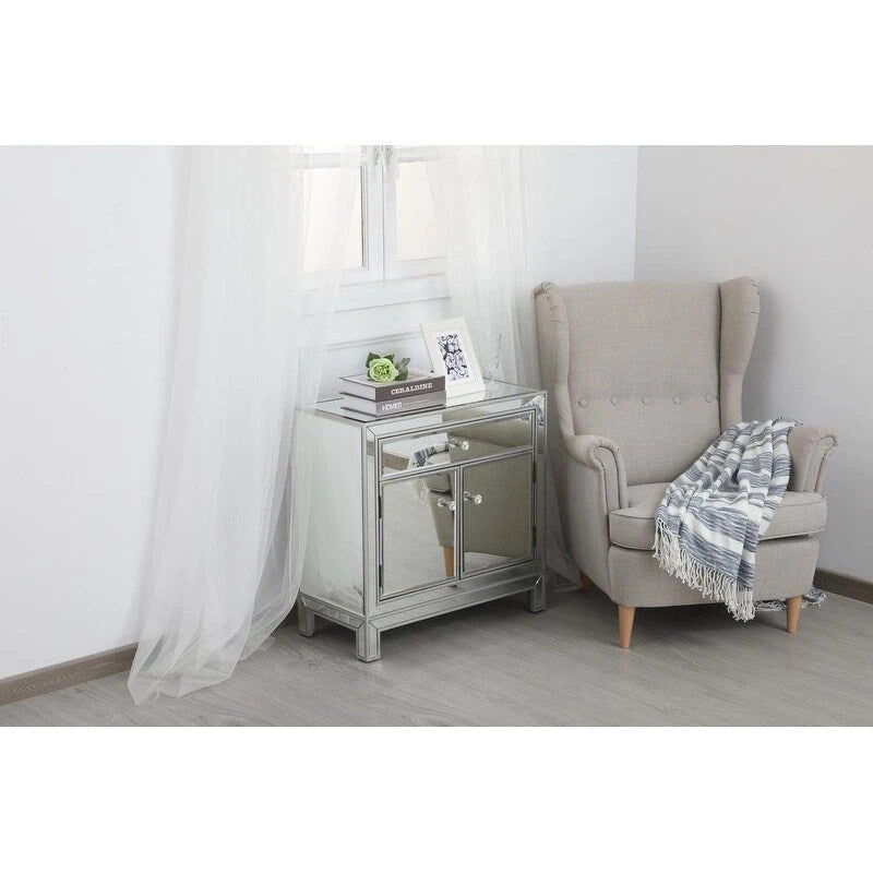 Meuble miroir antique de 29 po