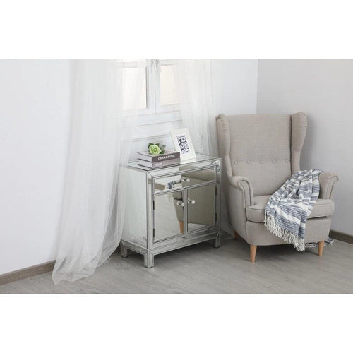 Meuble miroir antique de 29 po