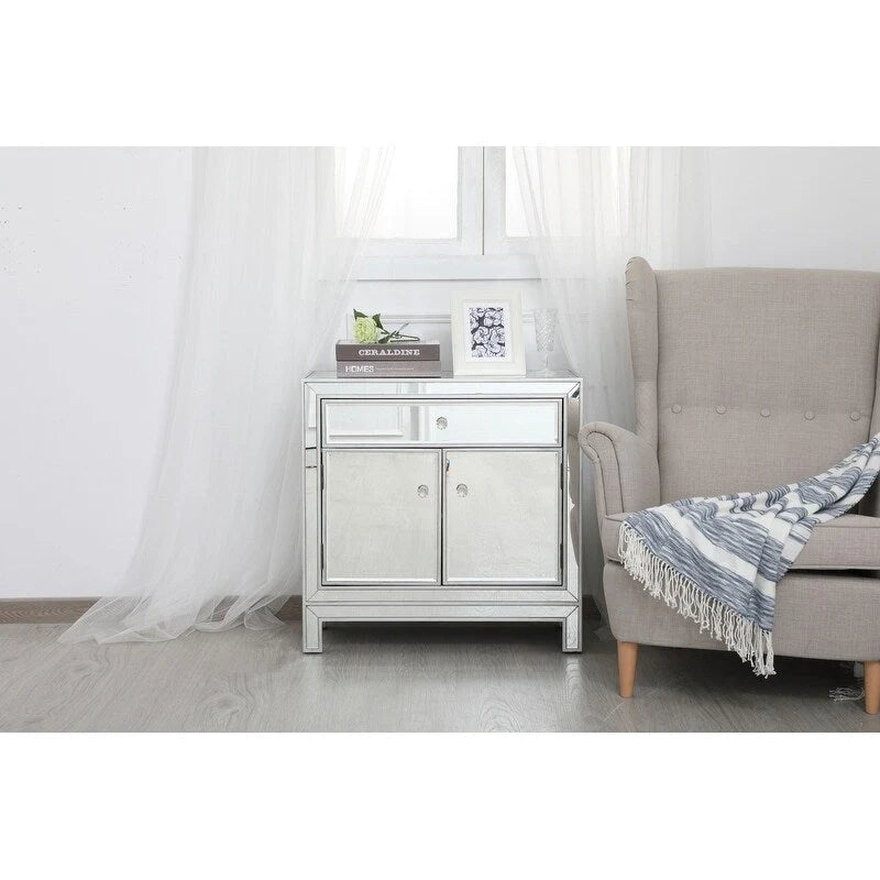 Meuble miroir antique de 29 po