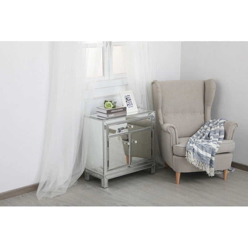 Meuble miroir antique de 29 po