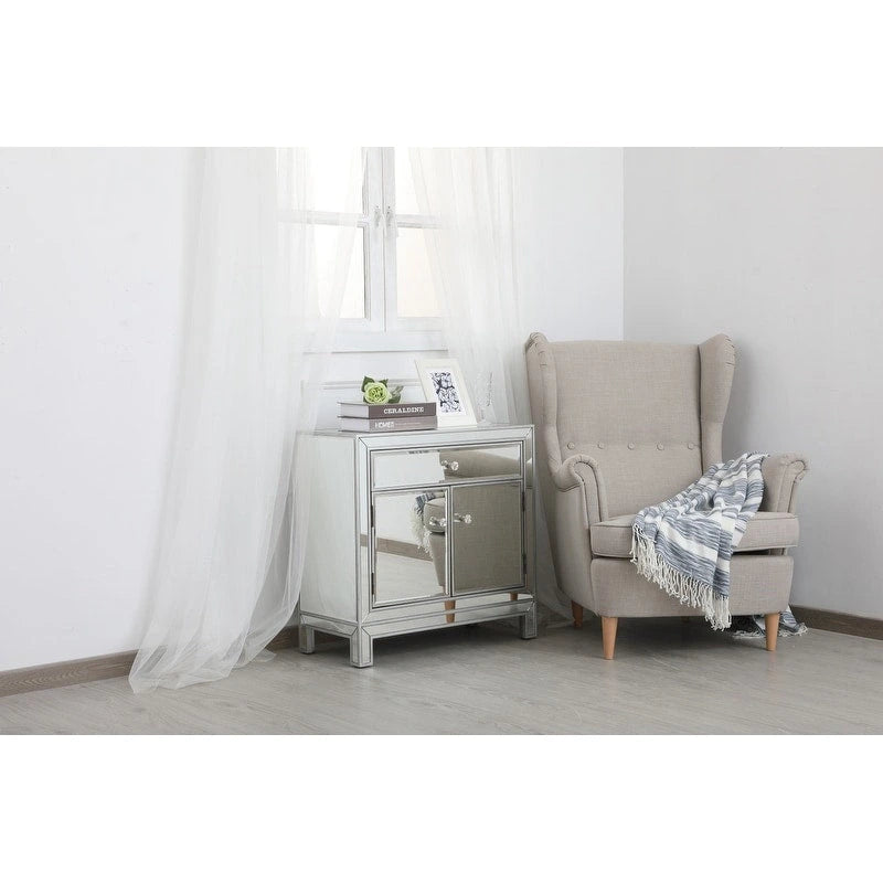 Meuble miroir antique de 29 po