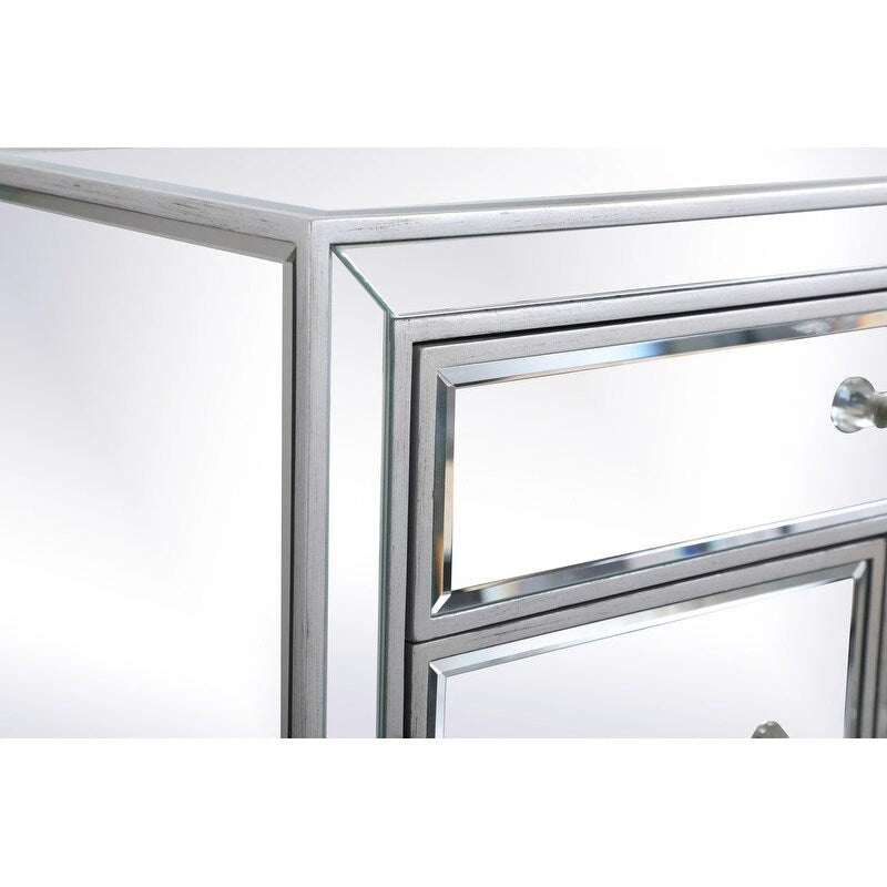 Meuble miroir antique de 29 po