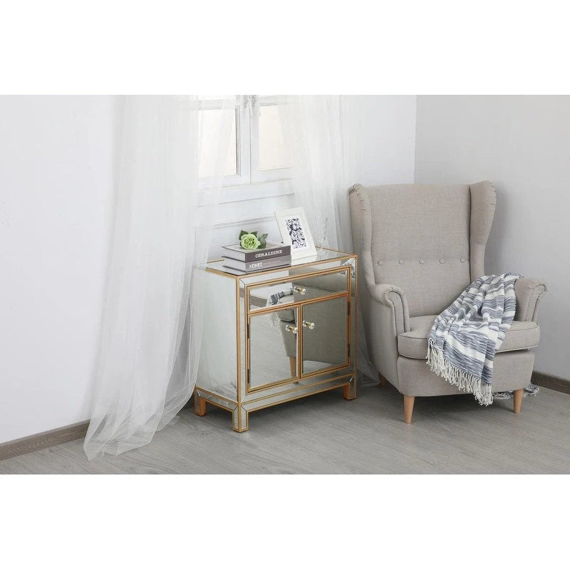 Meuble miroir antique de 29 po