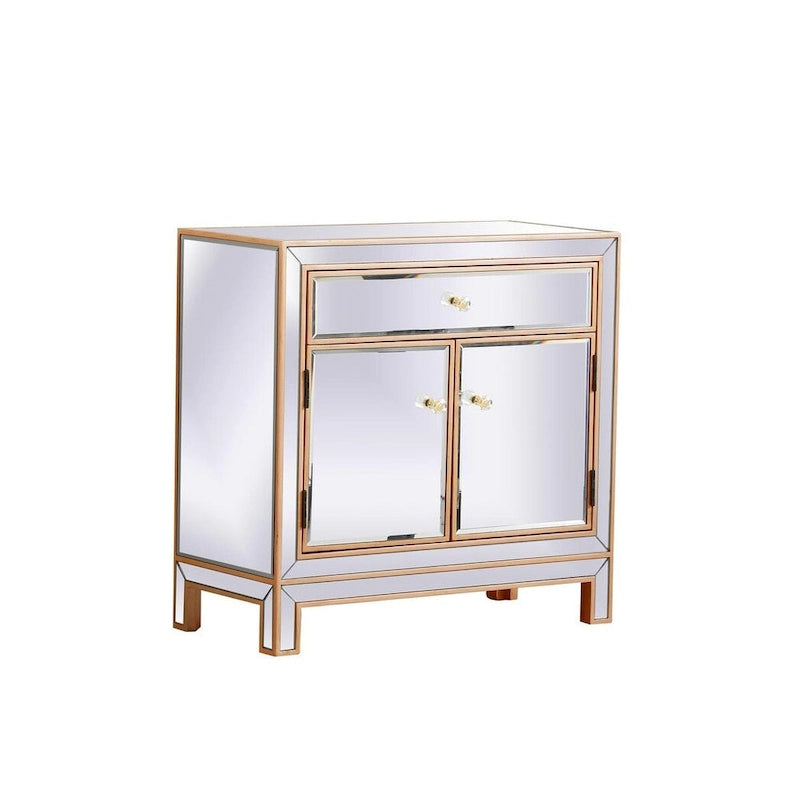Meuble miroir antique de 29 po