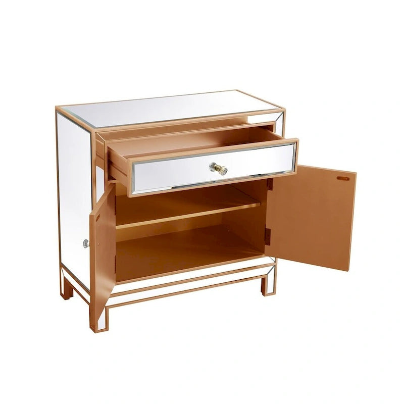 Meuble miroir antique de 29 po