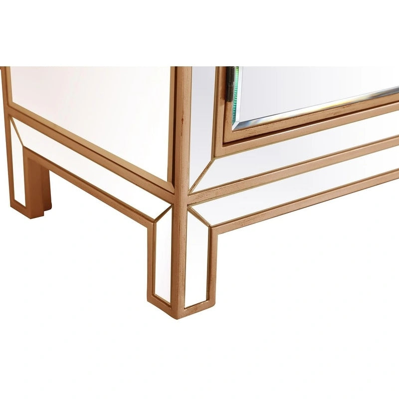 Meuble miroir antique de 29 po