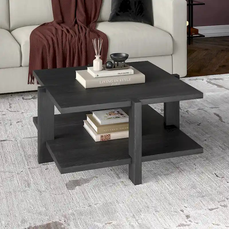 Table basse carrée de 34,66" de large