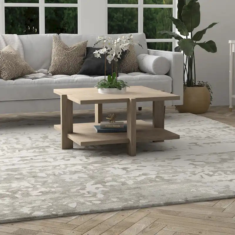 Table basse carrée de 34,66" de large