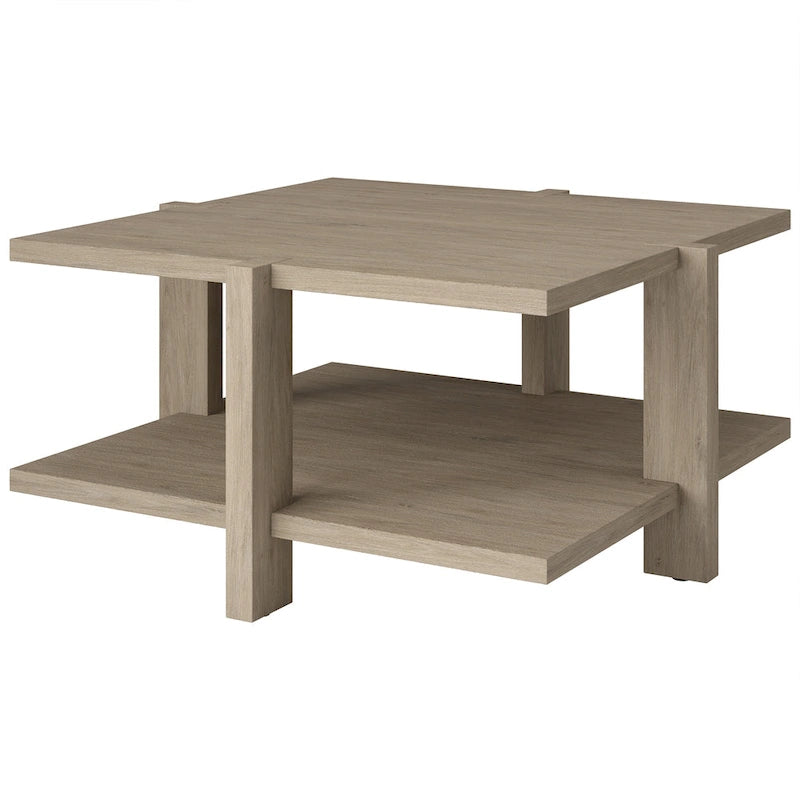 Table basse carrée de 34,66" de large