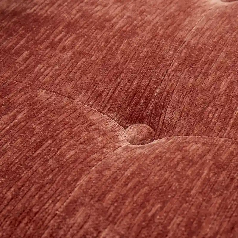 Fauteuil de salon en similicuir et métal