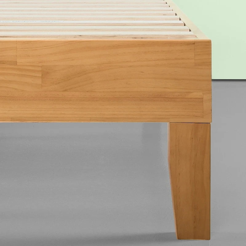 Solid Pine Wood 14-Inch Platform Bed