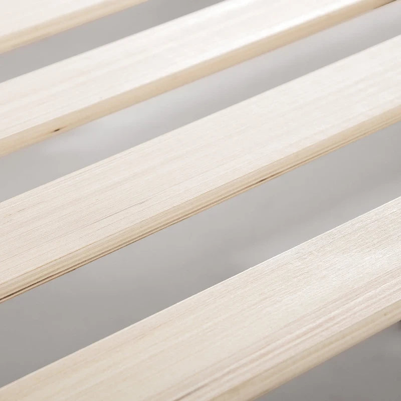 Solid Pine Wood 14-Inch Platform Bed