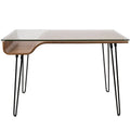 Bureau de travail moderne du milieu du siècle