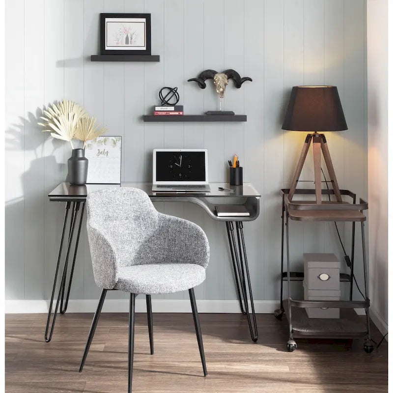 Bureau de travail moderne du milieu du siècle