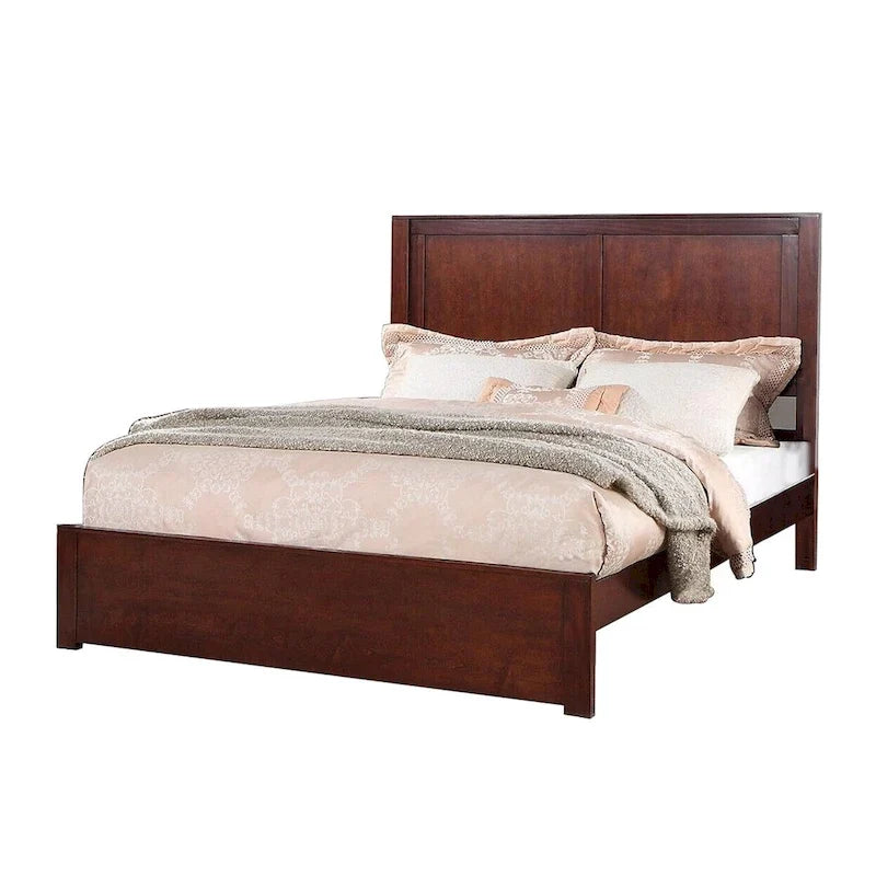 Queen Bed with 2-Panel Headboard