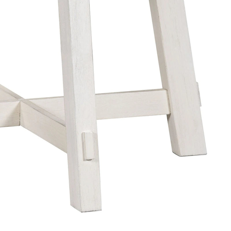 Table de salle à manger extensible vintage et élégante avec rallonge amovible