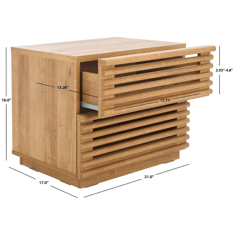 2-Drawer Nightstand